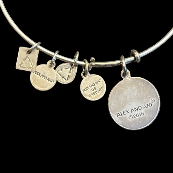 Alex and Ani Elephant Charm Bracelet - Picture 4 of 4